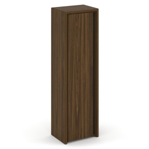 Corner Шкаф высокий узкий COR.SU-1.9 (L) Орех Лоренцо/Графит 600*450*2000