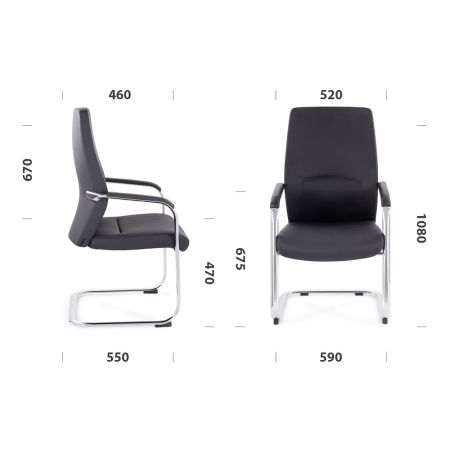 КОНФЕРЕНЦ КРЕСЛО EPIK К-400-CH