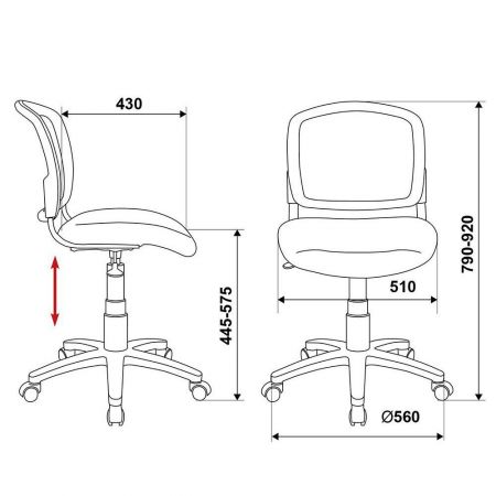 ДЕТСКОЕ КРЕСЛО CH-W296NX