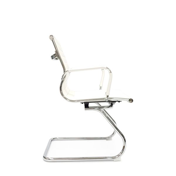 RT-04S Кресло для посетителей экокожа, белый