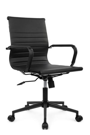 Кресло Хьюго RCH 6002-2SEB Черный/Металл Черный