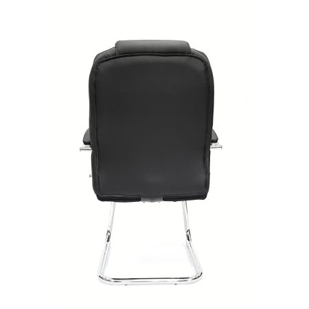 RT-361BS Кресло для посетителей искусственная кожа, черный