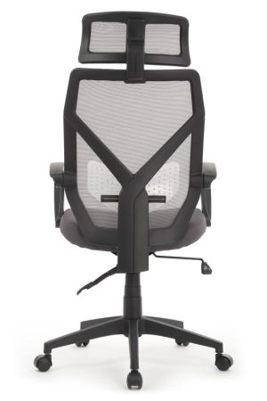 Кресло Оливер RCH W-203AC Черный пластик/Серый