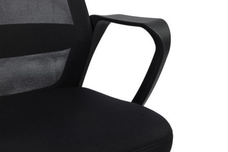 Кресло Поинт RCH 8325G10 Черный пластик/Черный